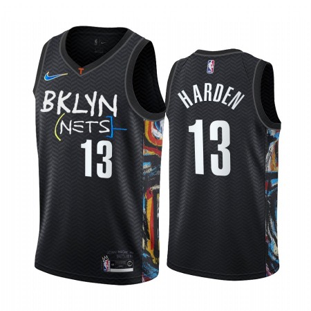 Brooklyn Nets James Harden 13 2020-21 City Edition Miesten Pelipaidat Swingman